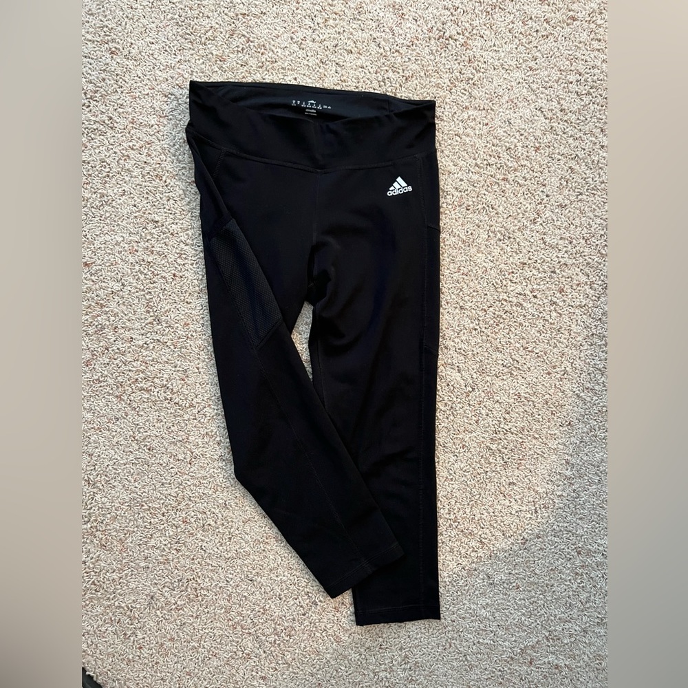Adidas Climalite capri pants black size M